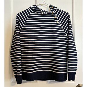 Ralph Lauren nautical striped hooded sweatshirt